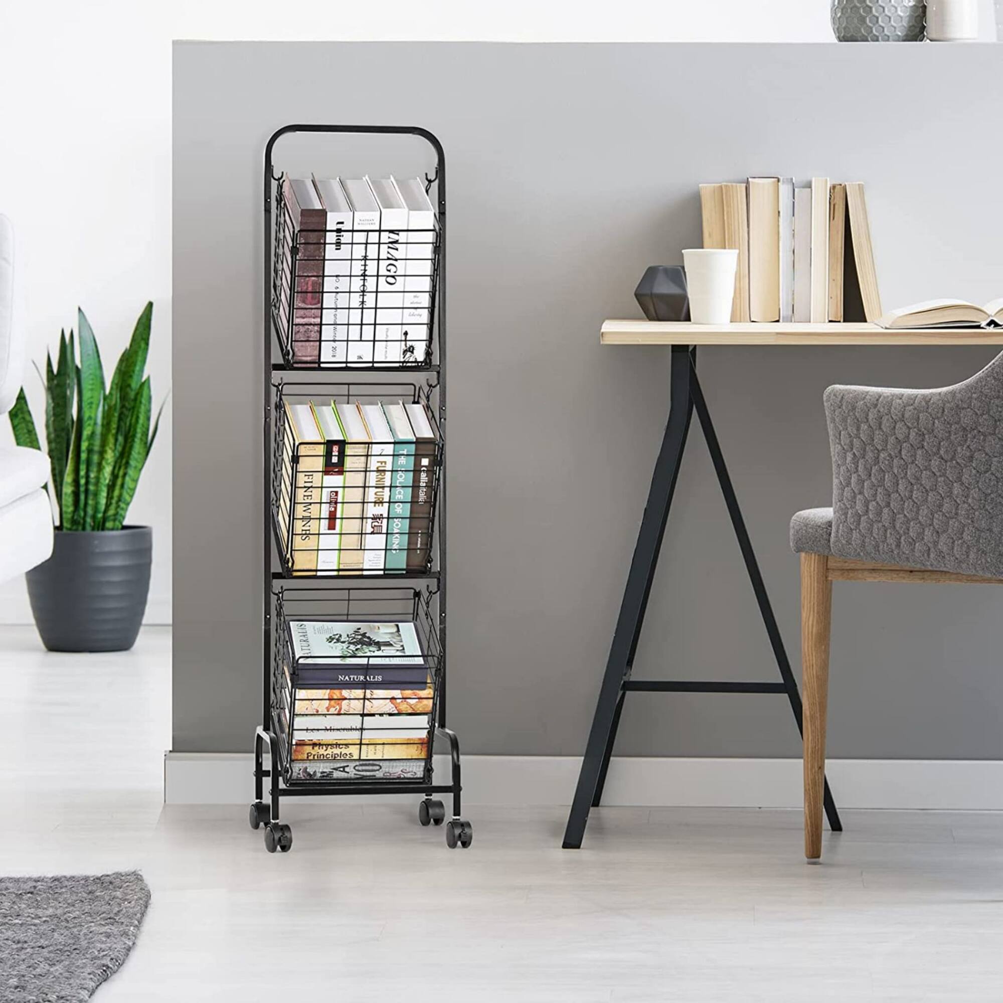 NEX™ Black 3-Tier Fruit Basket Stand